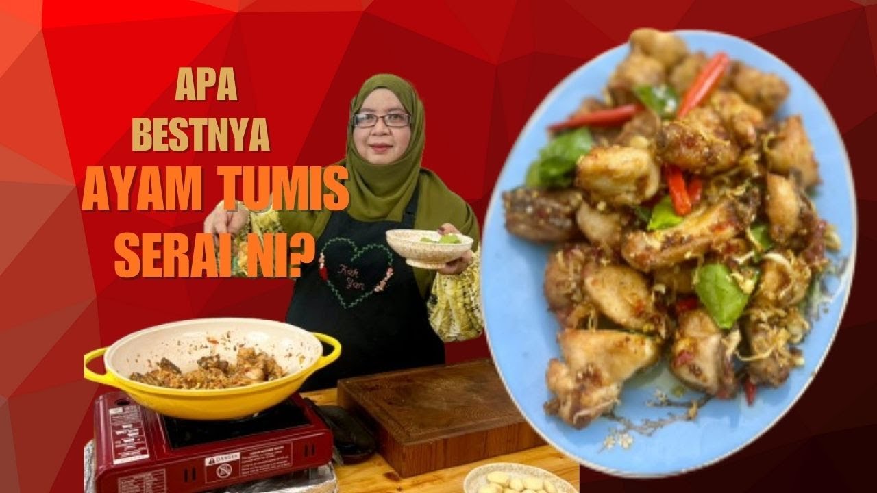 Ayam Tumis Serai | Ayam Tumis Serai Simple Tapi Sedap |