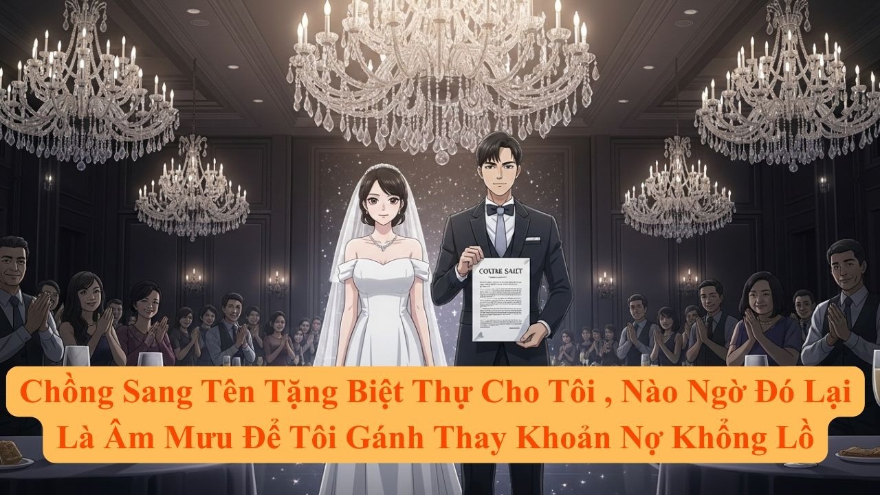 Chồng Sang Tên Tặng Biệt Thự Cho Tôi , Nào Ngờ Đó Lại Là Âm Mưu Để Tôi Gánh Thay Khoản Nợ Khổng Lồ