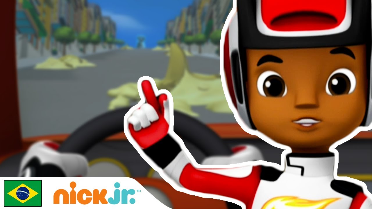 Blaze and the Monster Machines | Aprendendo com Blaze - Parte 1 📚 | Nick Jr.