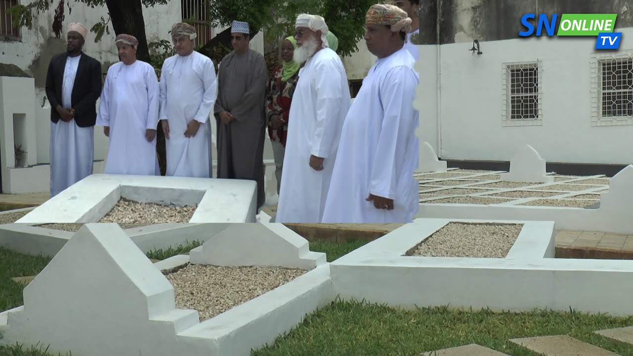 WATU WA OMAN WAFIKA KWENYE MAKABURI YA WAFALME WALIOZIKWA ZANZIBAR