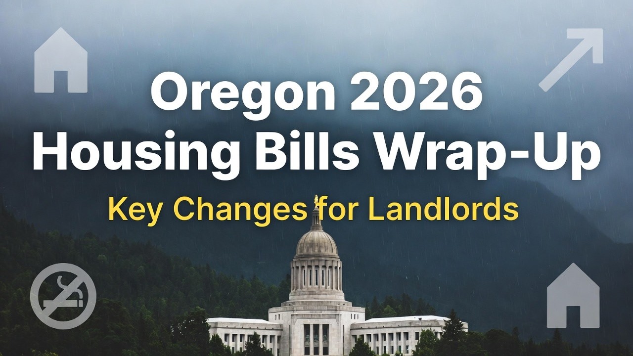 2026 OR Housing Bills - Landlord Recap