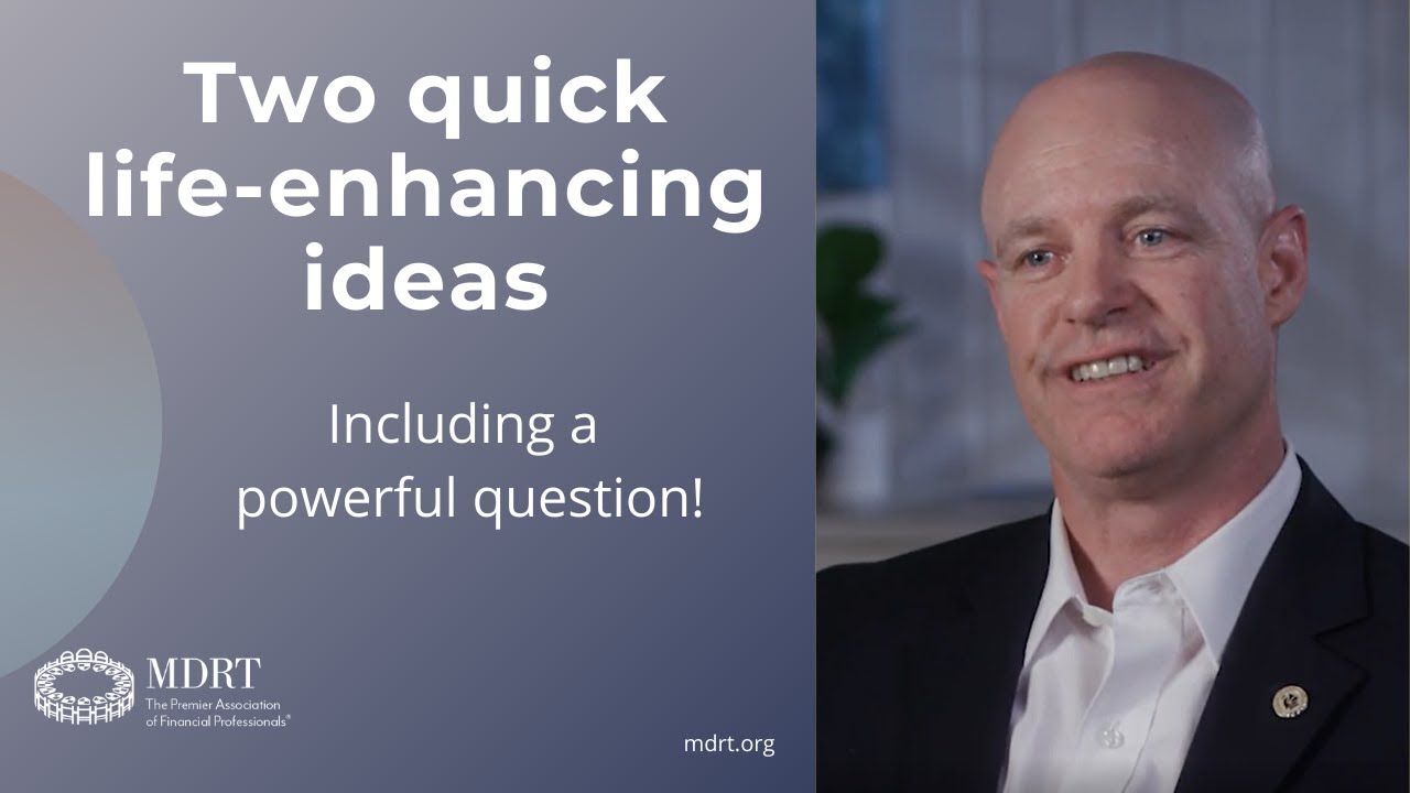 Two quick life-enhancing ideas