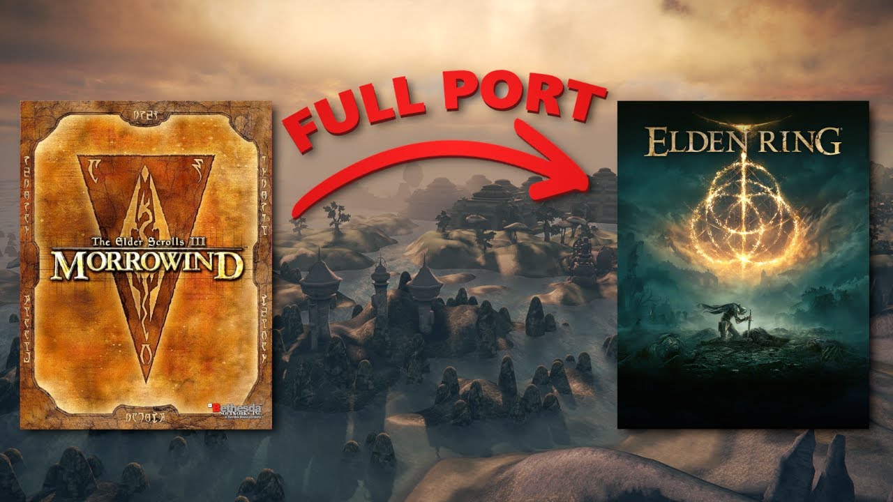 I ported Morrowind to Elden Ring