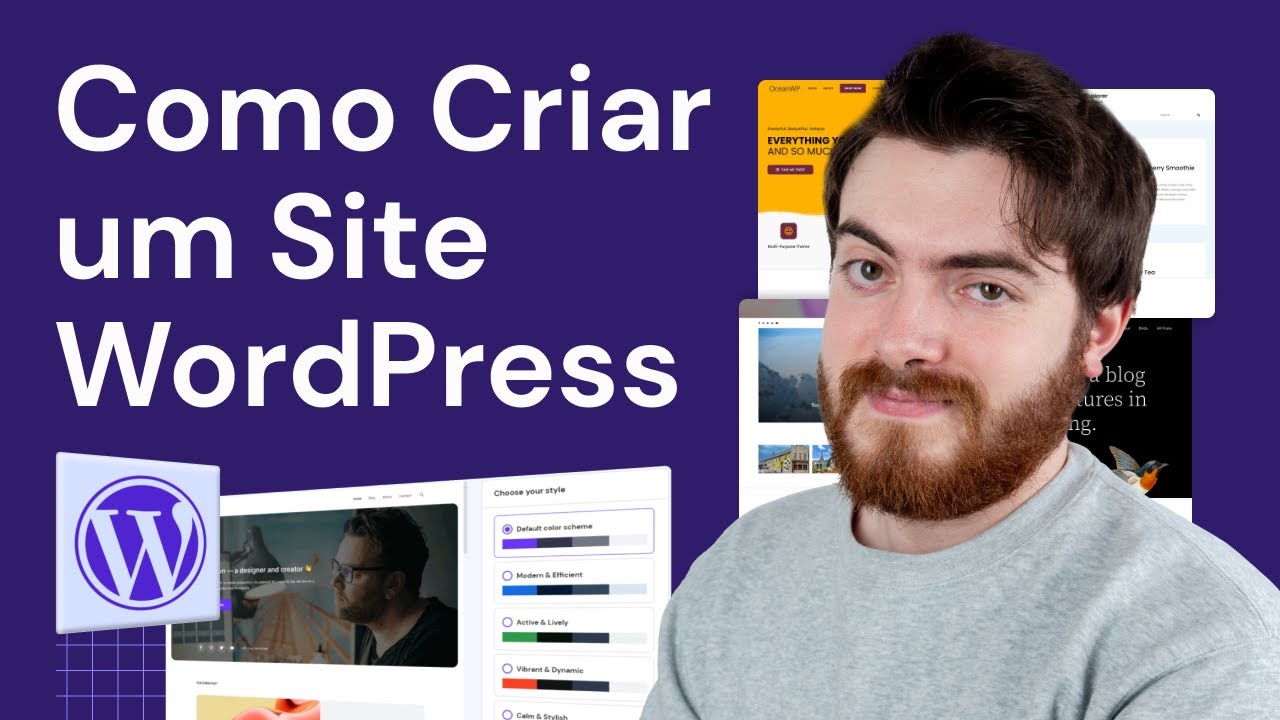Como Criar um Site no WordPress com o Tema de Blog da Hostinger