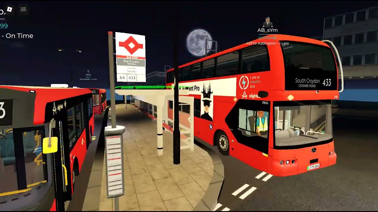 Croydon Redefined | Buses at East Croydon | 12/01/2026 SIM SERVER