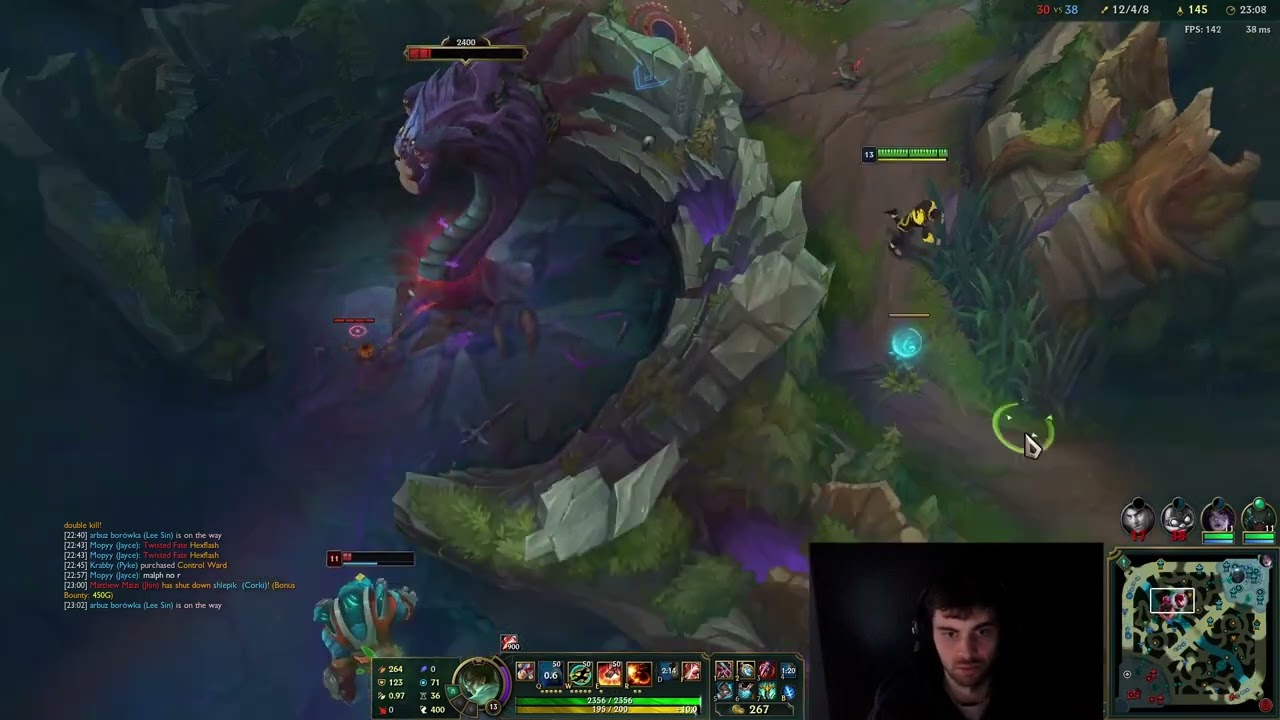 Cinkrof  LEC player stealing nashor
