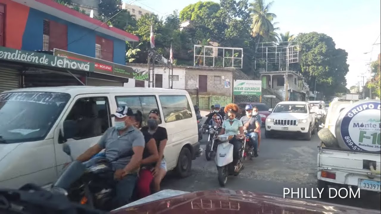 RIDING IN THE REAL STREETS OF SAN CRISTOBAL, DOMINICAN REPUBLIC 2020