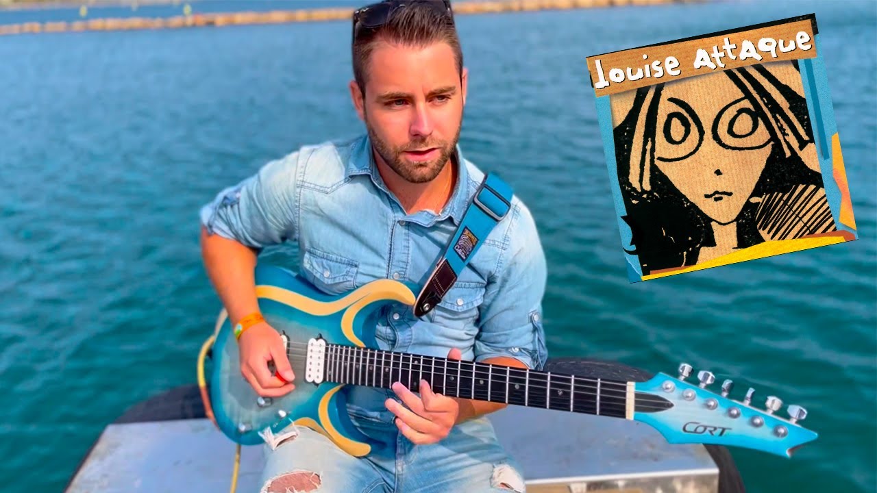 Louise attaque  - J't'emmène au vent [ GUITARE COVER ]