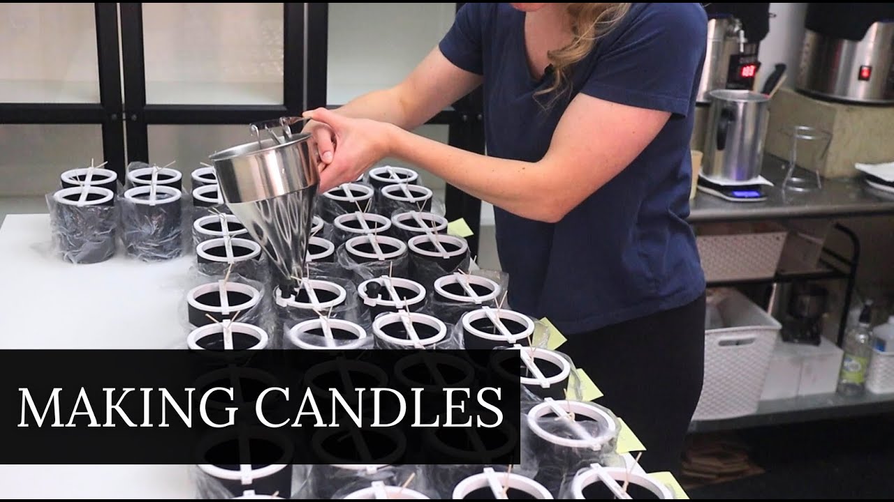 Make 3 Wholesale Orders With Me! Soy Candle Making Process