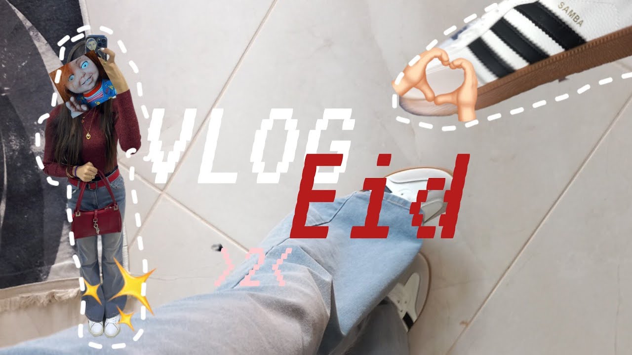 🪄GRWM for Second day of EID / VLOG ❤️🌷فلوق عيد يوم ثاني (ootd/make up...) ✨️