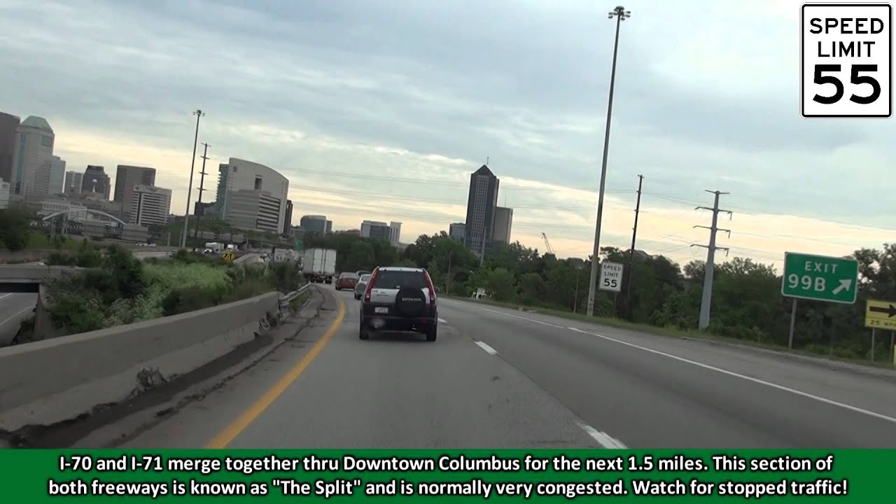 2K14 (EP 17) I-70 East & I-71 North in Columbus, Ohio