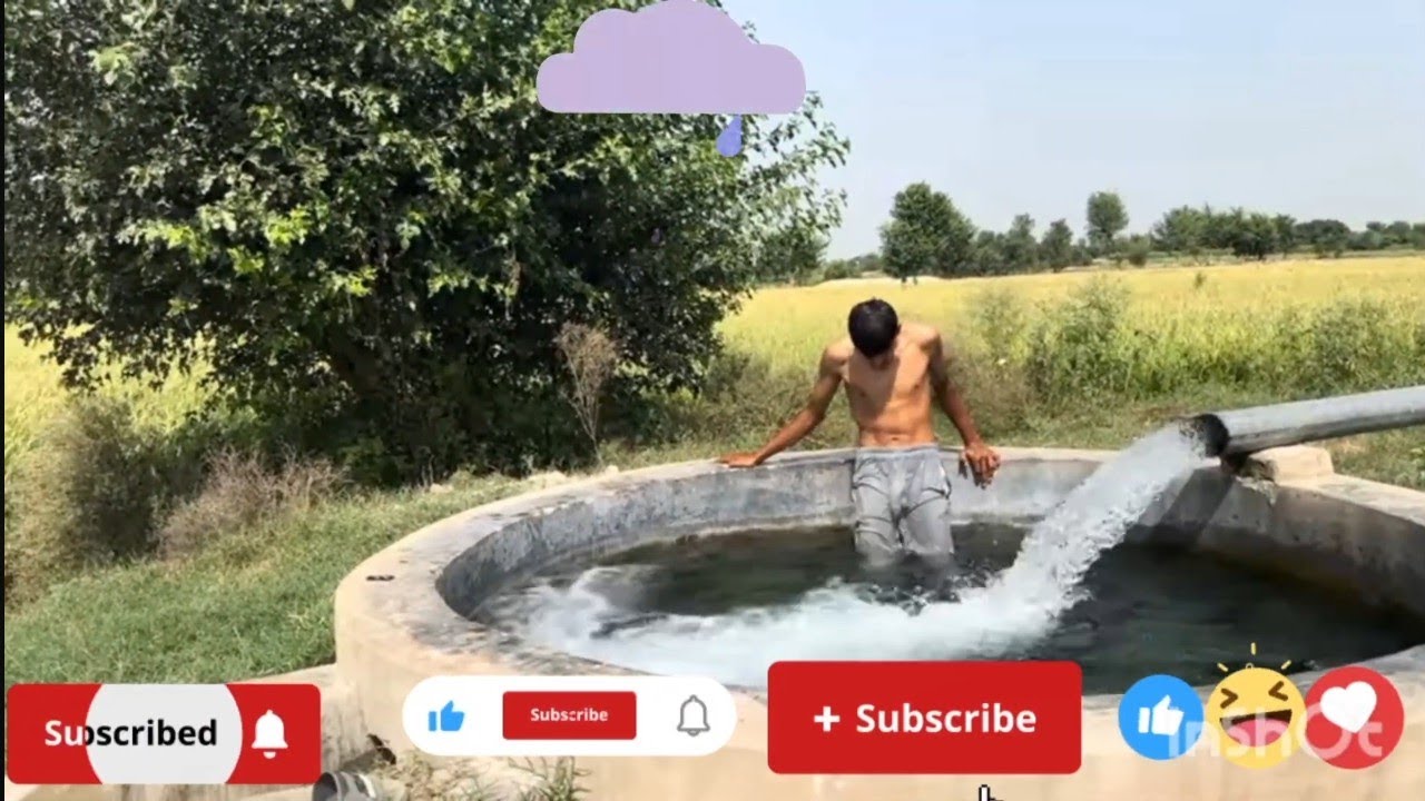 Tubewell Swimming in Village 🌾 | Desi Village Vlog 2026 | Gaon Ki Masti