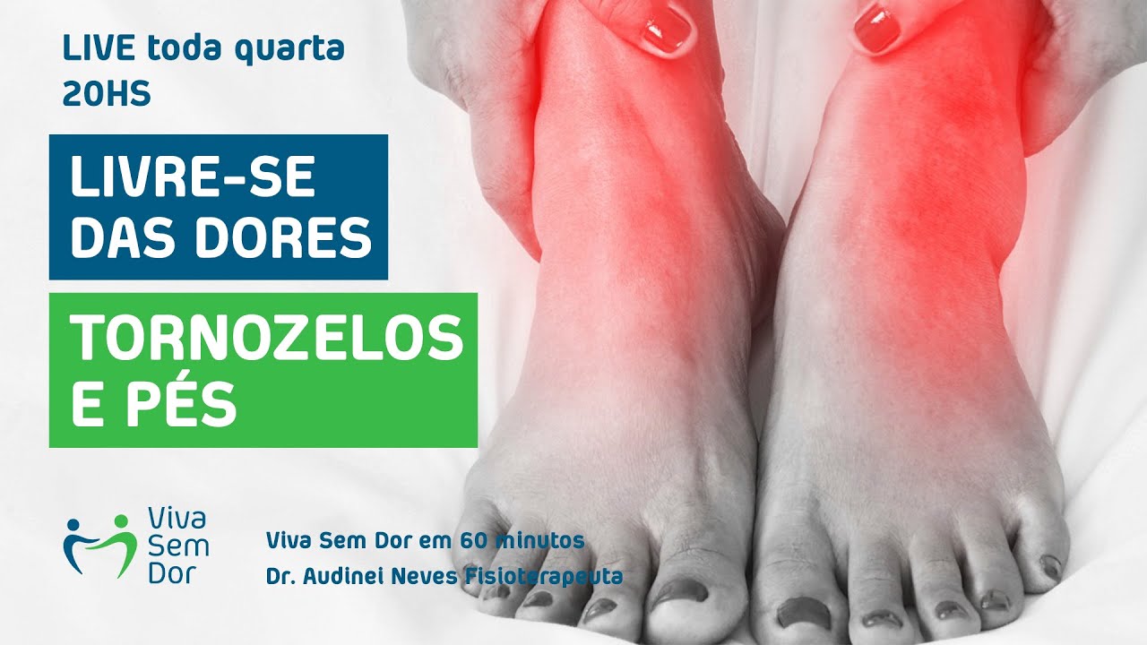 Tendinite, bursite e dor nos tornozelos e pés como resolver