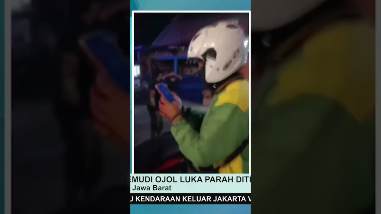 KEJAR SETORAN DEMI LEBARAN, OJOL DITIKAM PENUMPANGNYA
