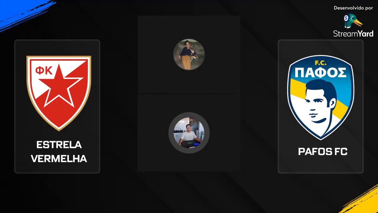 Estrela Vermelha x Pafos AO VIVO | Champions League 2025/26