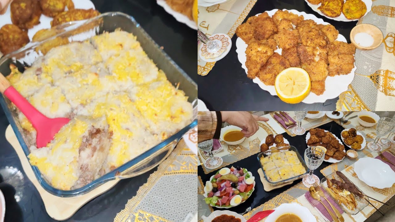 طاولة 18 من رمضان 🌙 سهلة و بسيطة ❤️🌷