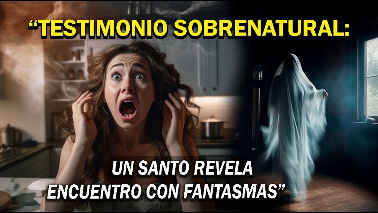 🚨“TESTIMONIO SOBRENATURAL: UN SANTO REVELA ENCUENTRO CON FANTASMAS”