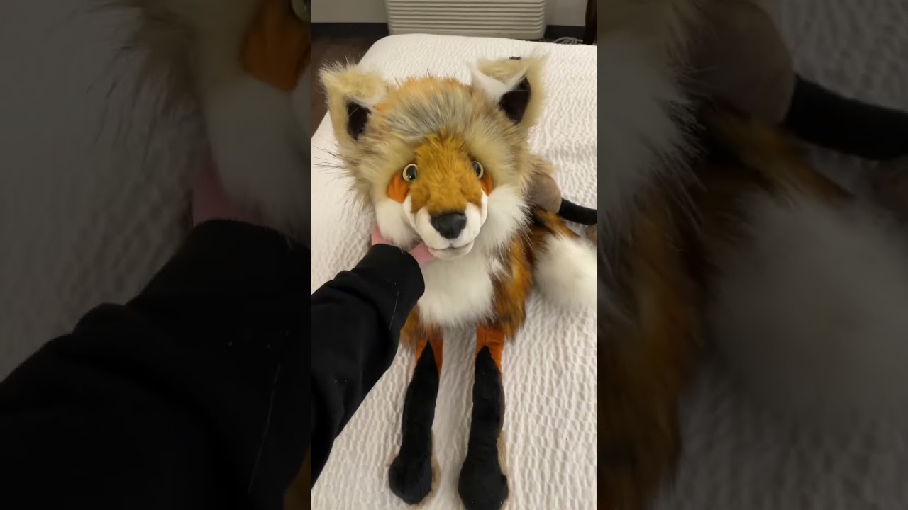 ✵ Unboxing ✵ -- Handmade Red Fox Plush 🦊