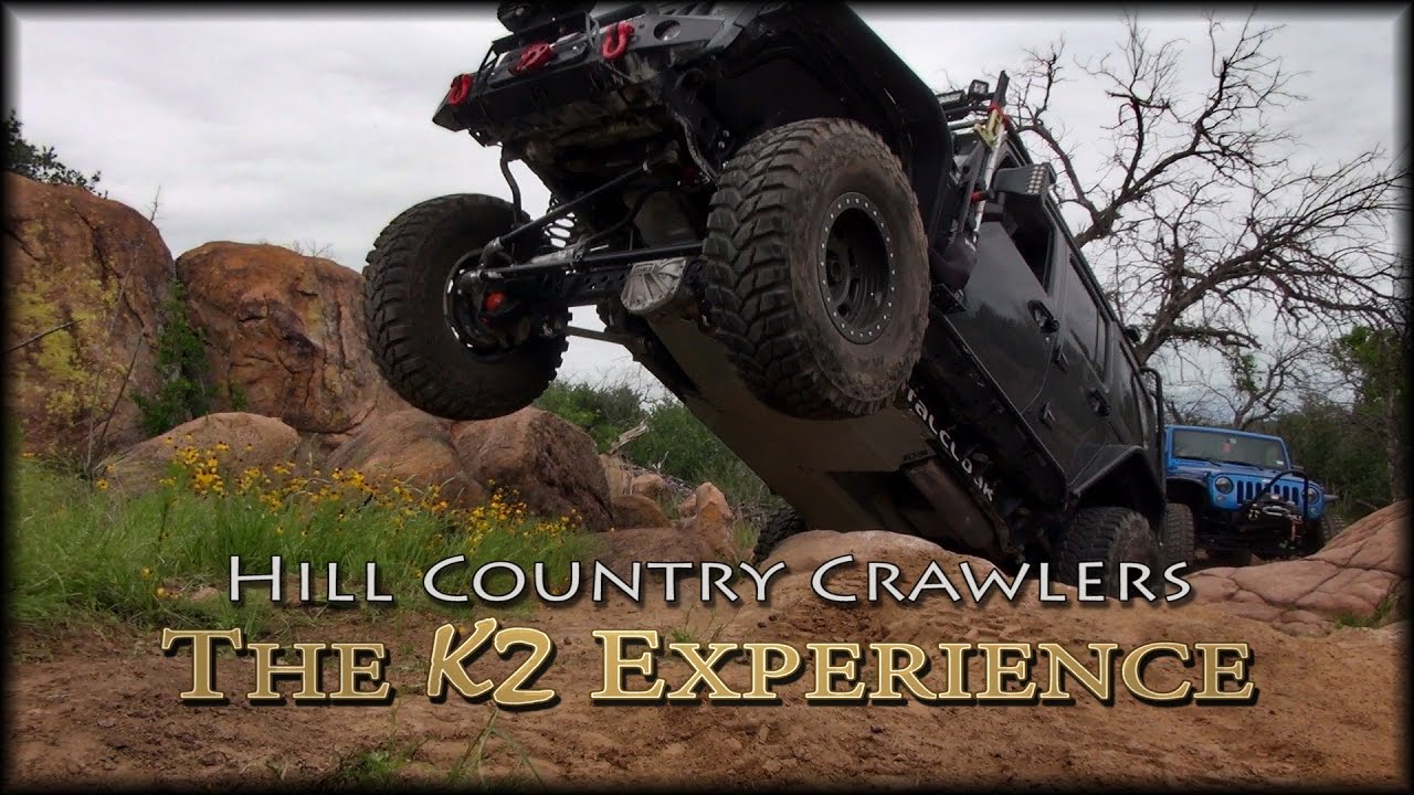 Hill Country Crawlers off-road for the K2 Experience 2017