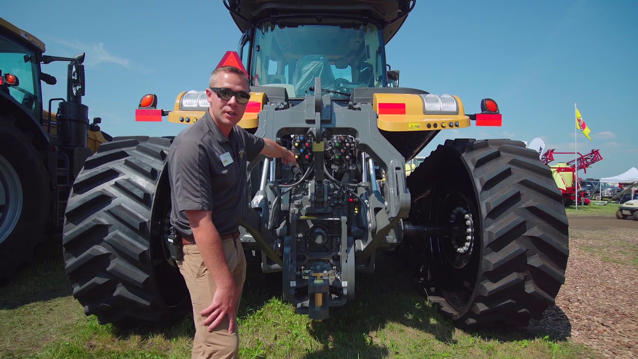 Ziegler CAT at Farmfest 2018: Challenger MT700E track tractor