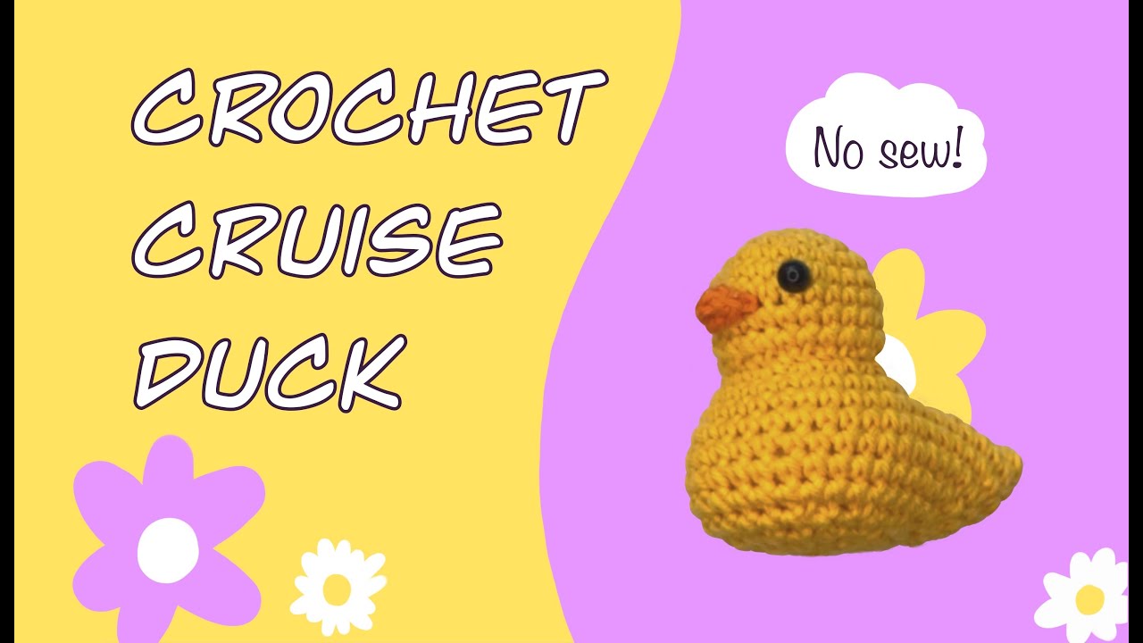 Easy Crochet Cruise Duck