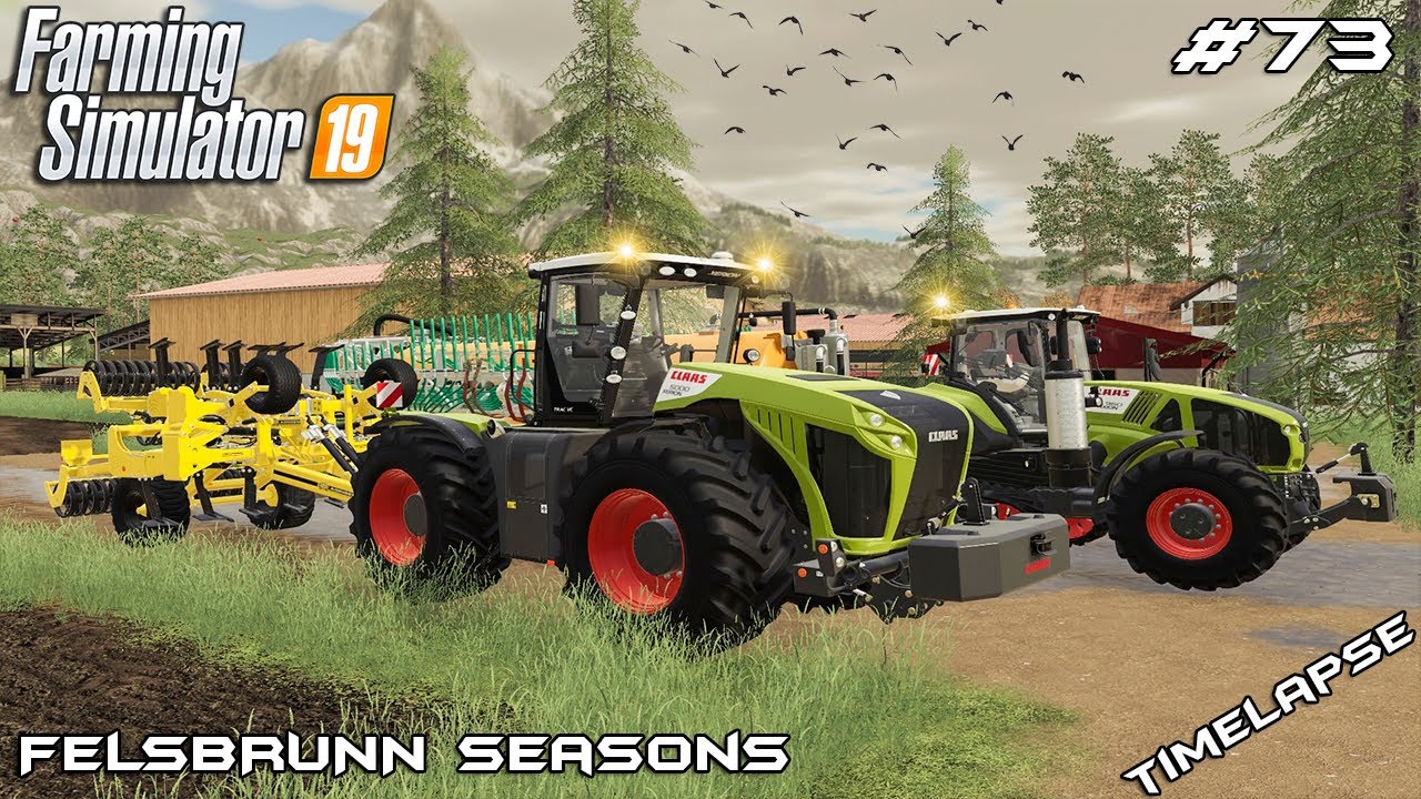 Spreading slurry & doing tillage | Animals on Felsbrunn Seasons | Farming Simulator 19 | Episode 73