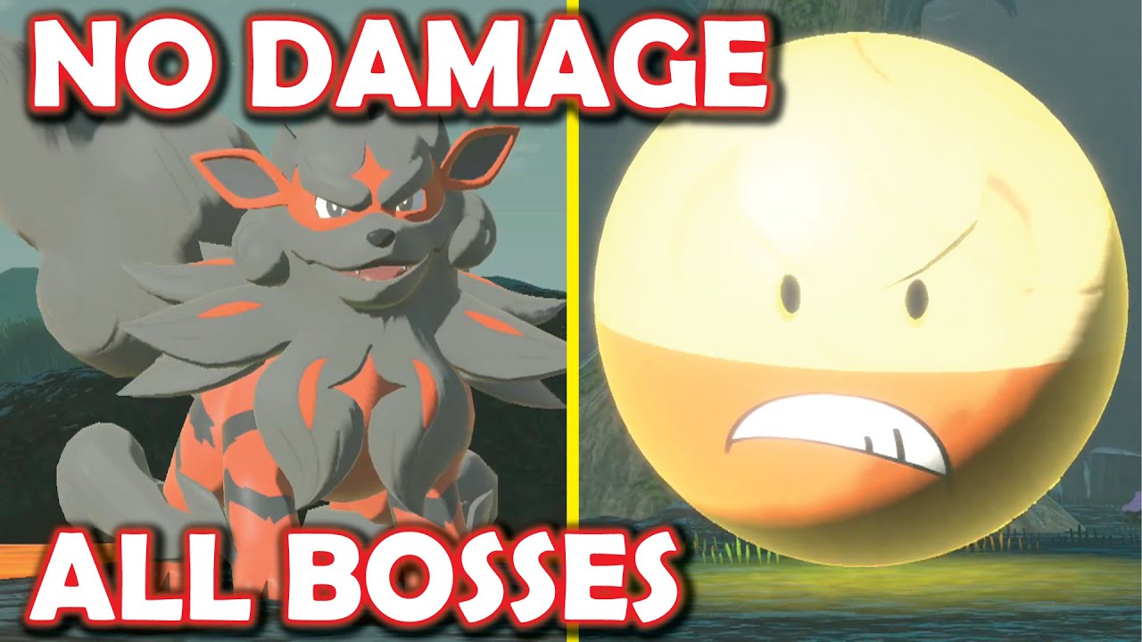 Все боссы без урона: Pokemon Legends Arceus Все благородные боссы БЕЗ УРОНА + БЕЗ ВЫЗОВА ПОКЕМОНА!!