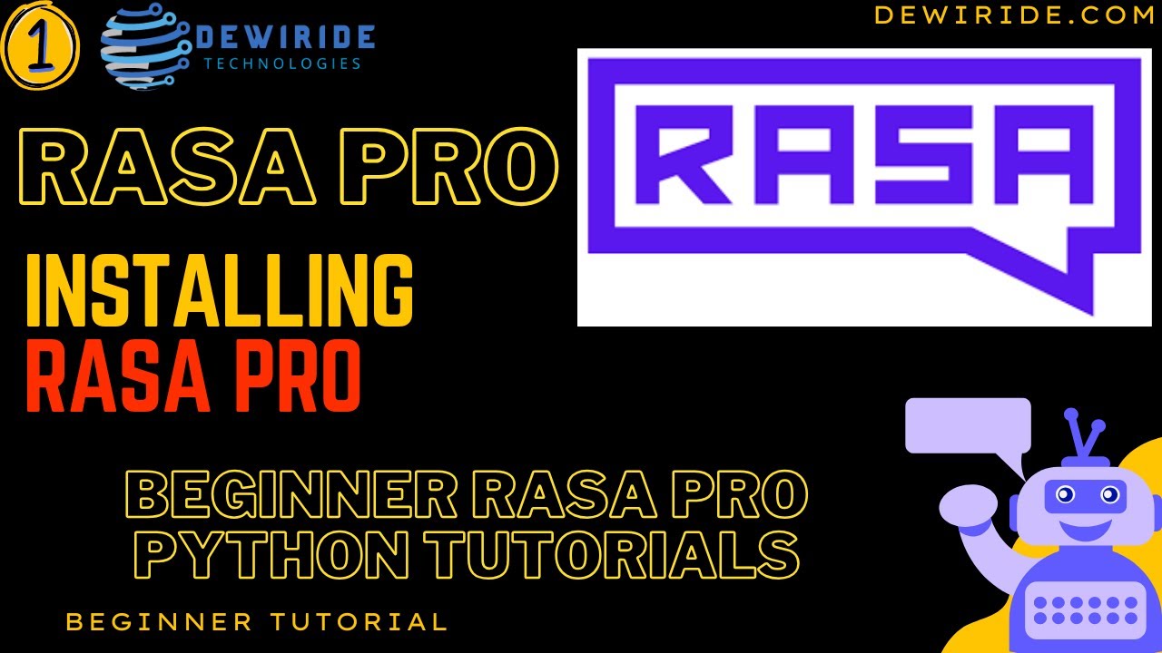 Getting Started with RASA Pro for Beginners | Install RASA Pro & Setup the Development Environment