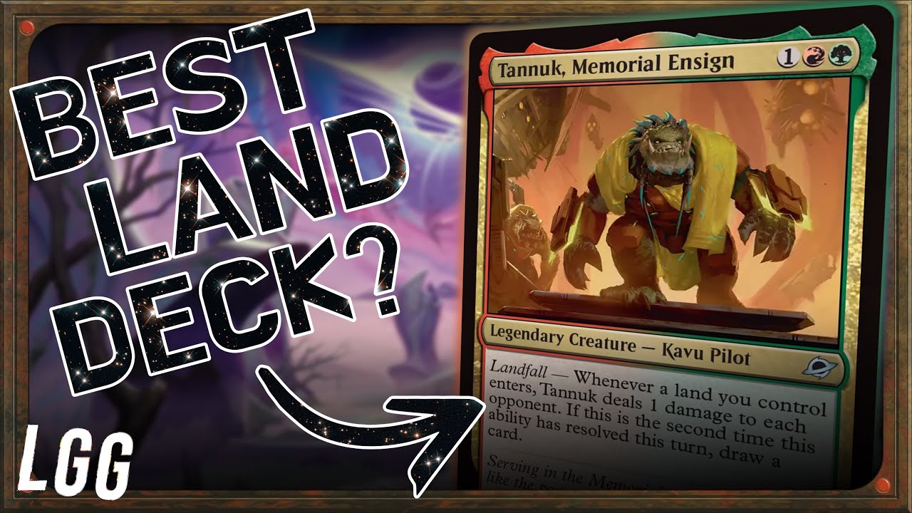 The BEST Landfall Combo!? Tannuk, Memorial Ensign Deck Tech | Magic: the Gathering | MTG Commander