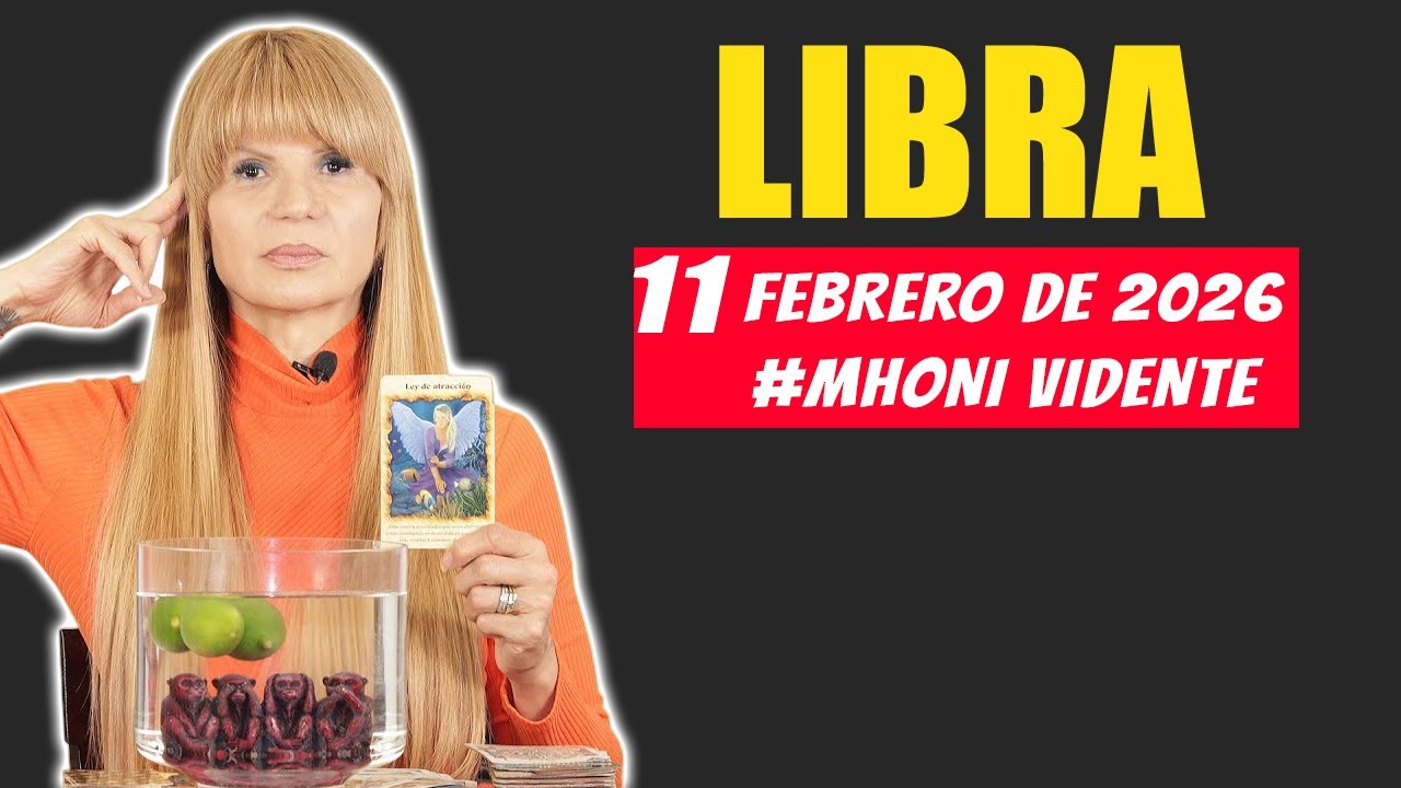 Horóscopo Libra 11 de Febrero 2026. TE PASARÁ LO MARAVILLOSO! AL ÚLTIMO MINUTO... Mhoni Vidente