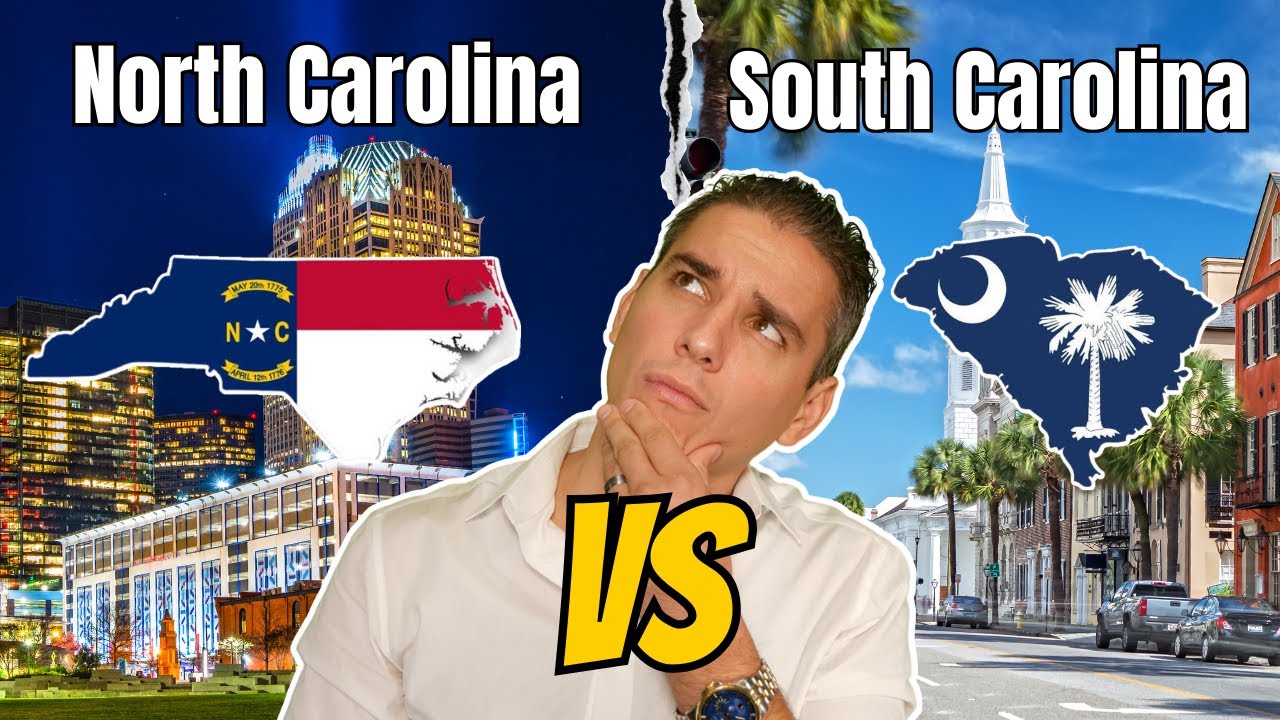 North Carolina VS South Carolina? Watch This BEFORE Moving to The Carolinas 2025