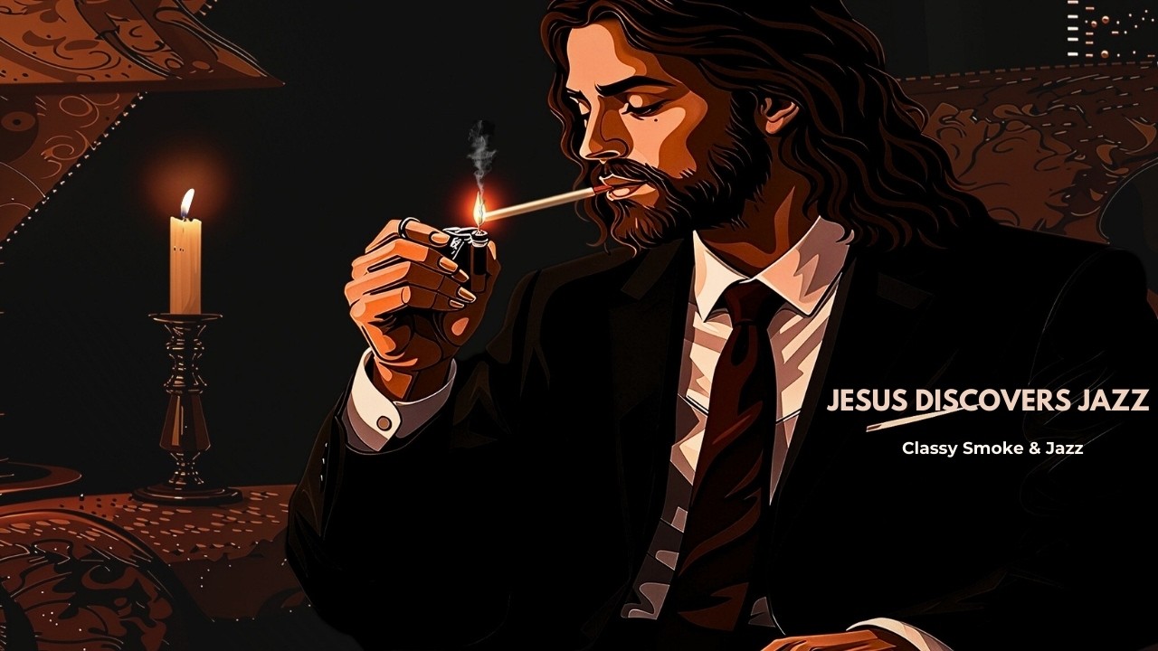 Jesus Discovers Jazz in Midnight Rain...