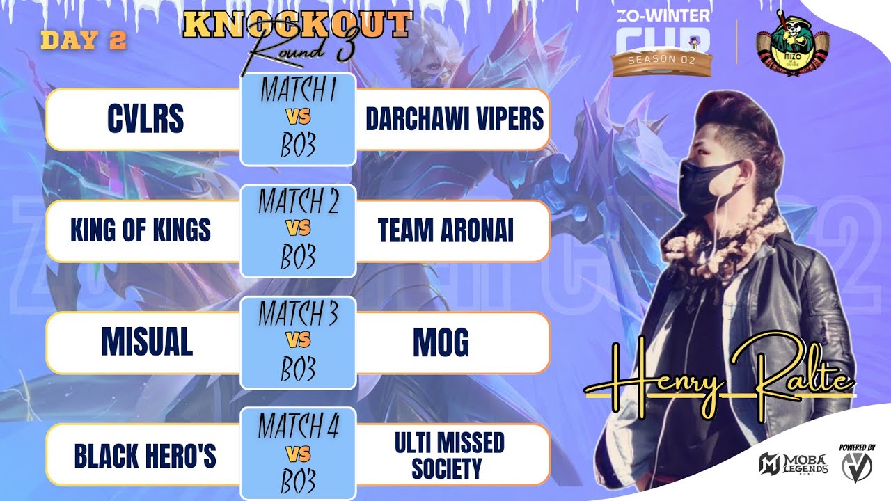 🔴ZO WINTER CUP S2 | ROUND 3 | KNOCKOUT | Zan 2 na |  #mobalegends  #gaming #mlbb