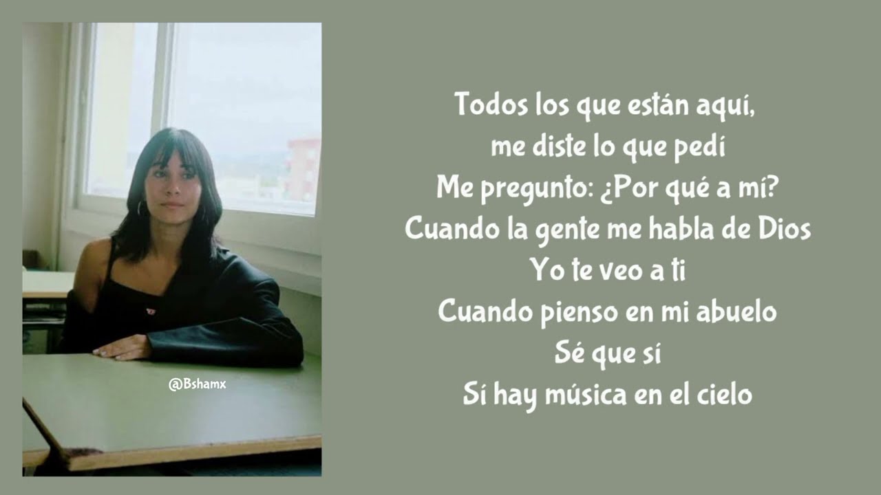 Aitana - Música en el cielo (Letra)