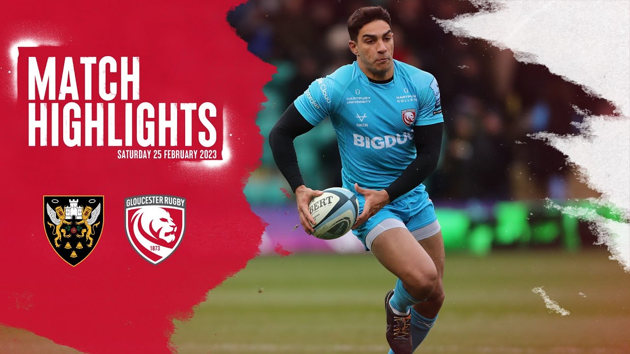 Highlights | Northampton Saints v Gloucester Rugby