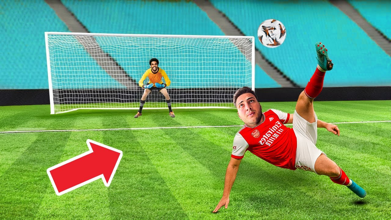 CRISTIANO RONALDO'NUN GOLLERİNİ YENİDEN ATMAYI DENEDİK !