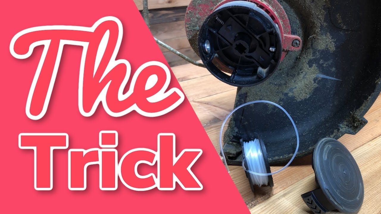 Как заменить струну на триммере Weed Eater 20 В Hyper Tough