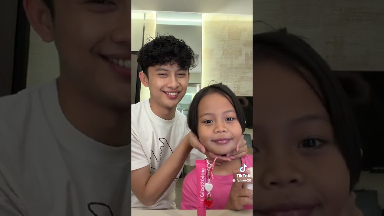 Ketika uyun video call sama jajal sampe salting #jalyun #ahmadfahry