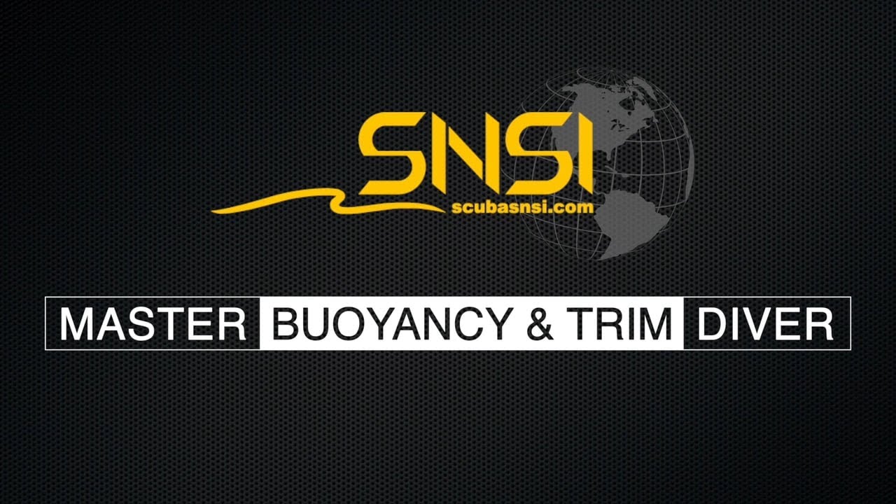 SNSI Master Buoyancy & Trim Diver - ITA