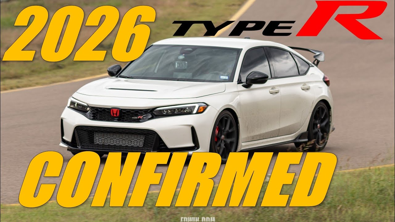 Подтверждено появление Honda Civic Type R 2026 года&hellip; Но что же сделала Honda?! (В прошлом году?)