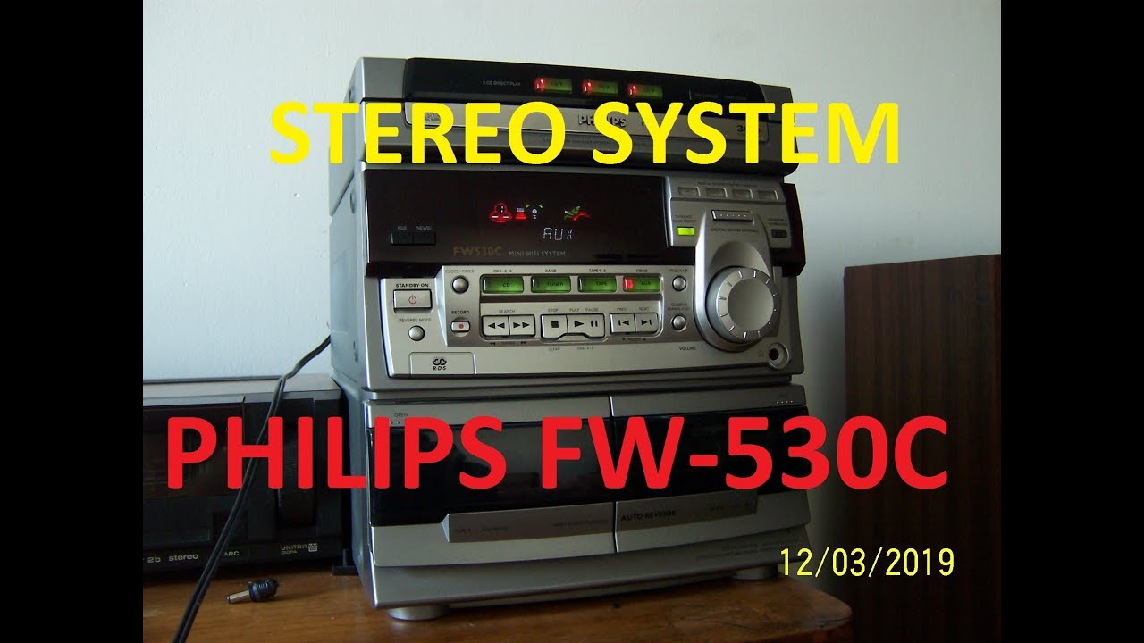 Wieża Stereo PHILIPS FW-530C Mini hifi system