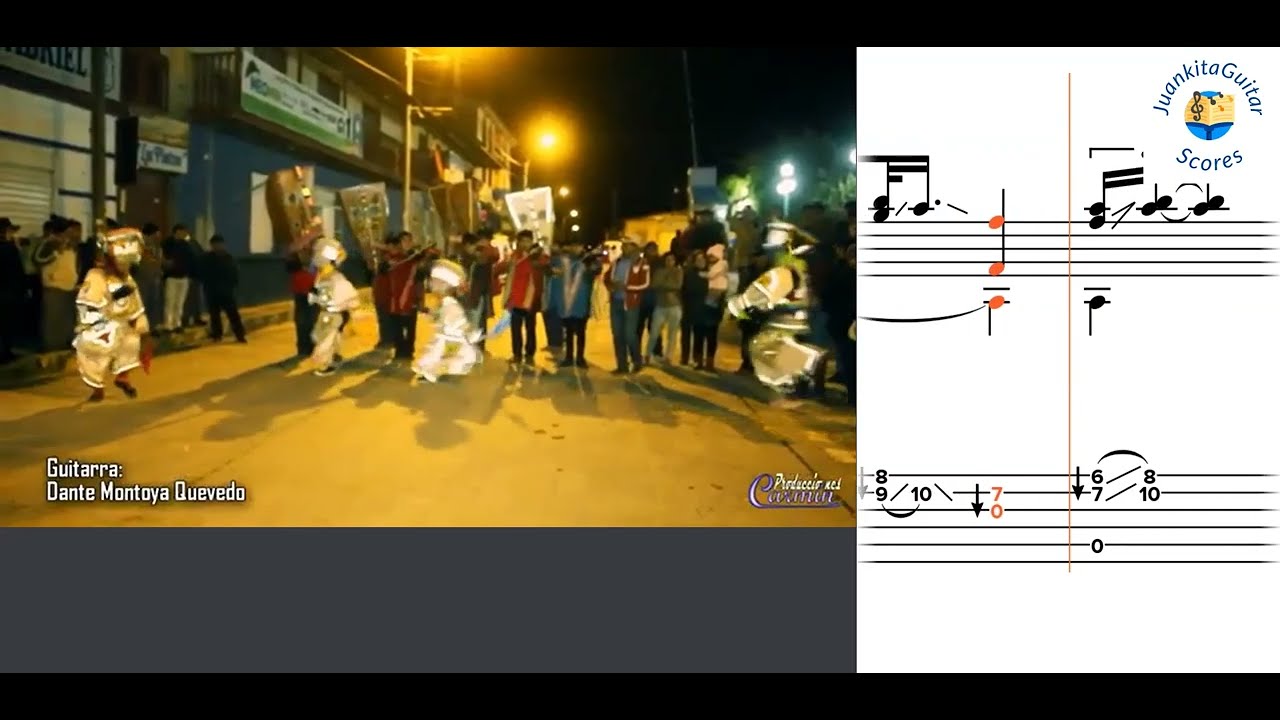 🇵🇪 Dante Montoya Quevedo - Puquio Querido - Transcripción (Video + 🎼 TAB)