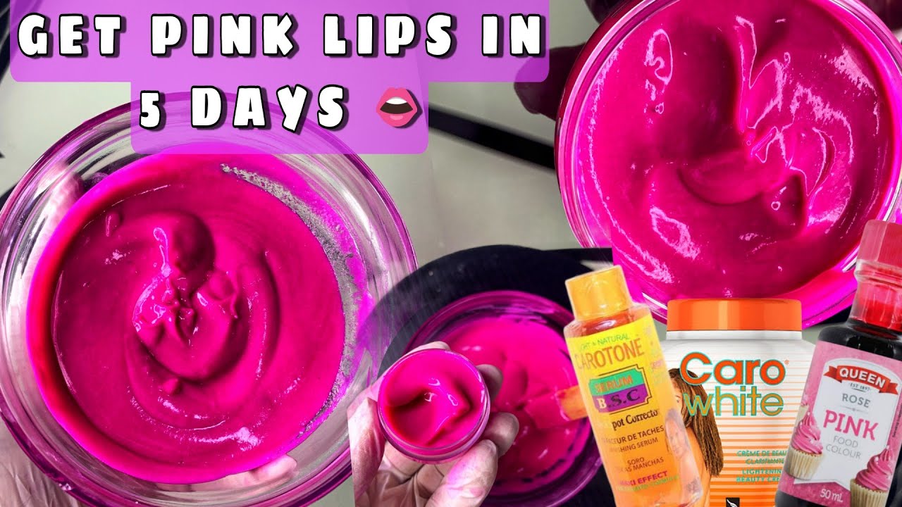 5-дневный розовый цвет для темных губ👄 | Лечебный розовый крем для губ для малого бизнеса #pinklips