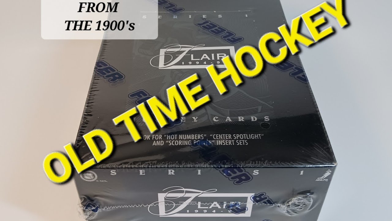 RETRO RIP! 🕰1994-95 FLEER FLAIR HOCKEY 🏒 PREMIUM HOCKEY CARDS PREMIER EDITION #hockeycards #junkwax