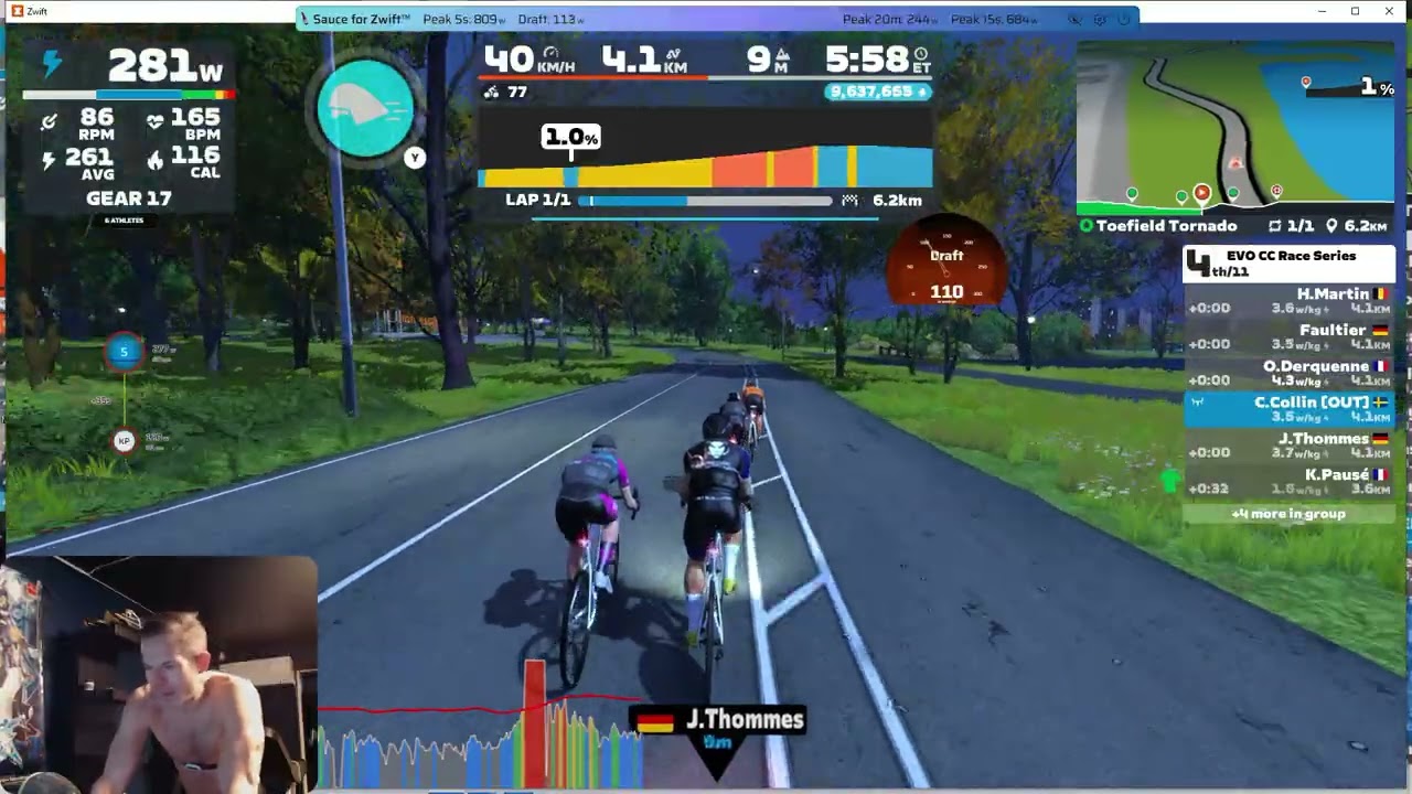 Zwift Race - EVO CC Race Series - 690-1000