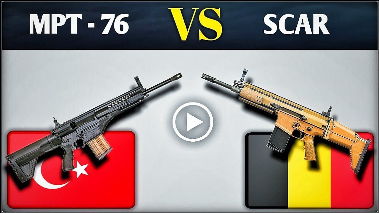 Belgian SCAR VS Turkish MPT-76 Rifle
