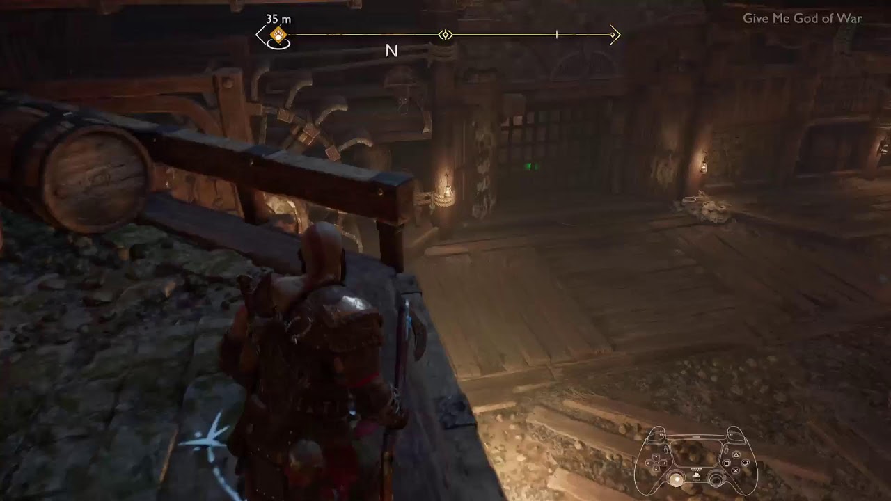 God of War Ragnarok Lvl 1 run GMGOW