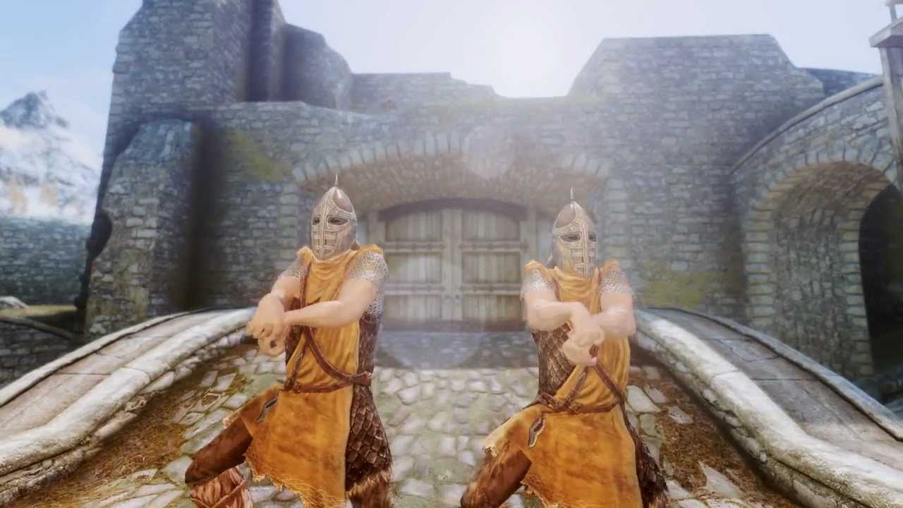 Skyrim : Gangnam Style Dance ( 2012 Skyrim Mod )