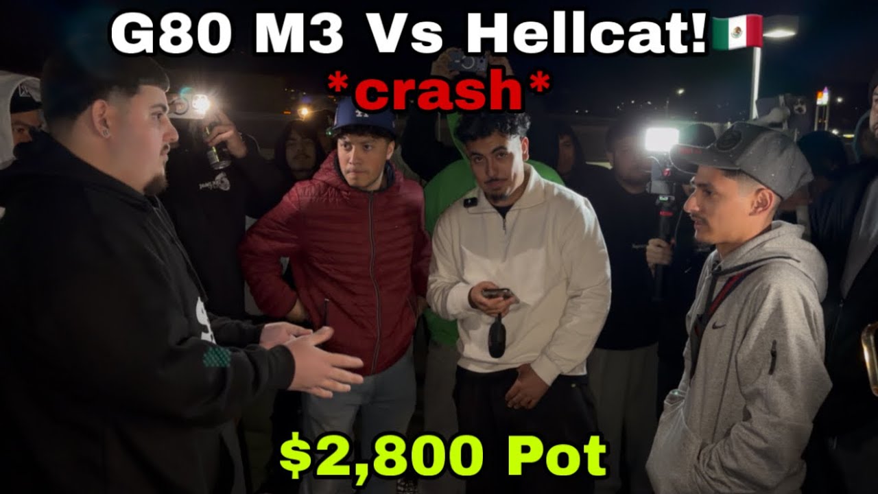 Hellcat против G80 M3! Горшок за 2800 долларов #BMW #M3 #Hellcat