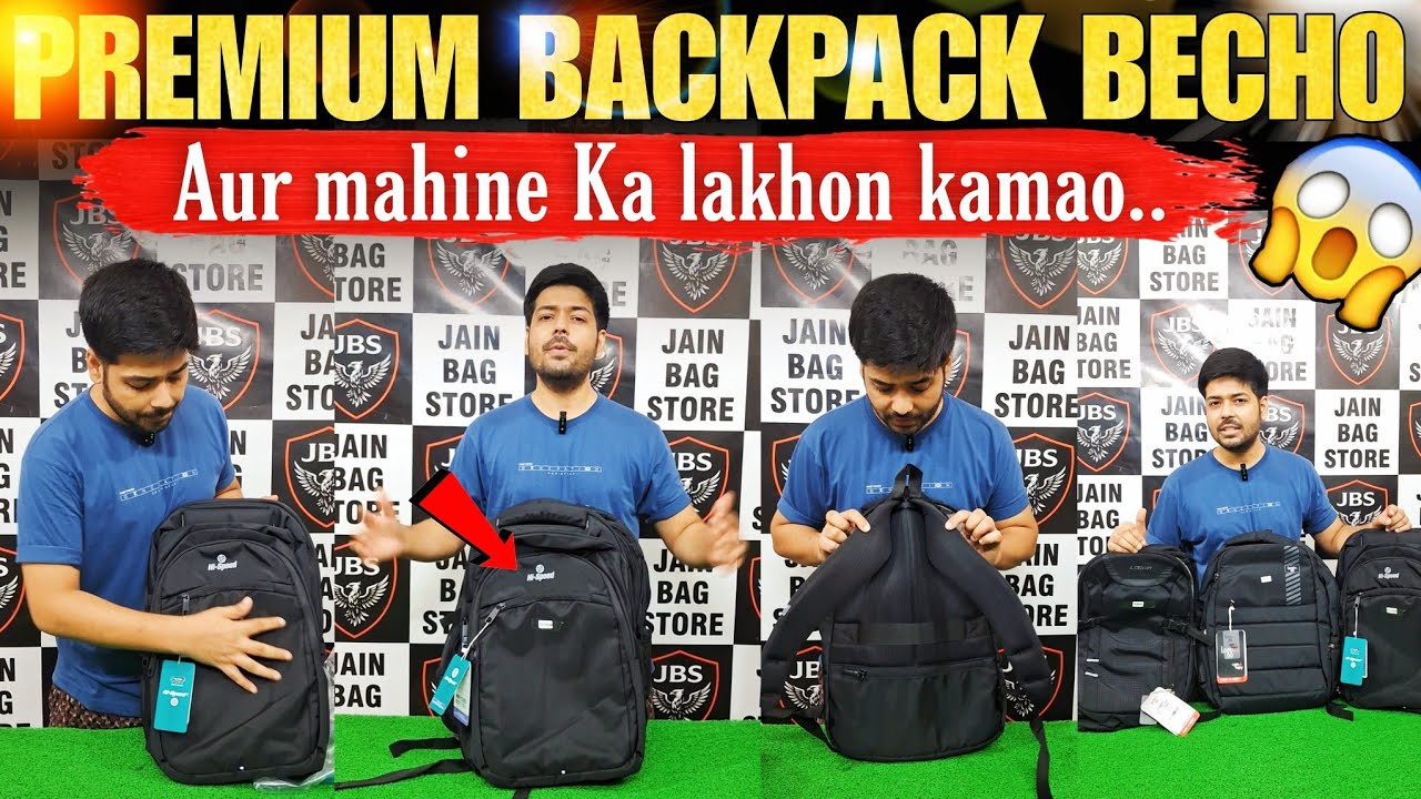PREMIUM CORPORATE GIFTING BACKPACK #bagmanufacturer #bagwholesalefactoryindelhincr 